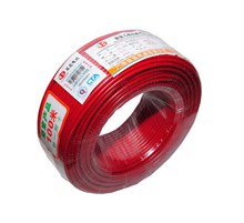 堅寶電纜BV電線家裝線紅色